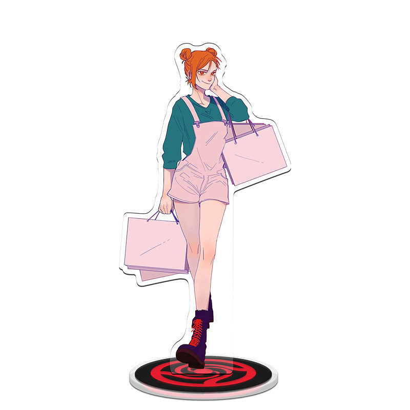 Móc Khoá, Mô Hình Standee Jujutsu Gojo Satoru Fushiguro Megumi Trang Trí Bàn Học, Làm Việc