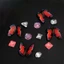 SET CHARM CAO CẤP: Bướm đỏ pha lê