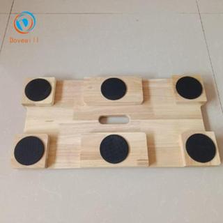 Bảng tập thể dục Dovewill bằng gỗ - Bài tập sức đề kháng cho chân, lõi bụng và cánh tay tại nhà