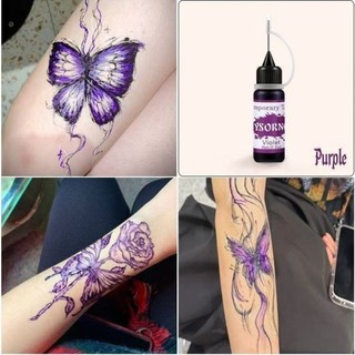 Kem Xăm Henna Tự Nhiên 10ml, Nhiều Mẫu Thiết Kế Độc Đáo, DIY Tạo Hình, Màu Sắc Sáng Rực Rỡ, Dễ Dàng Sử Dụng