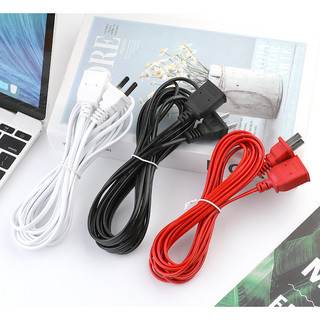 Dây kết nối mở rộng nguồn, tải 2500W，Cáp nối dài ，Dây dài 2m / 5m，Đỏ，Dây cáp nối dài