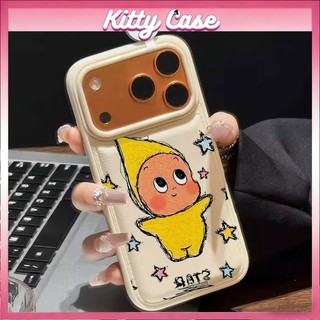 Ốp lưng iPhone 11/12/13/XR/14/15/16/17/7/XR Pro Max Plus cấu trúc khí nang họa tiết hình ảnh mèo hoạt hình quanh viền