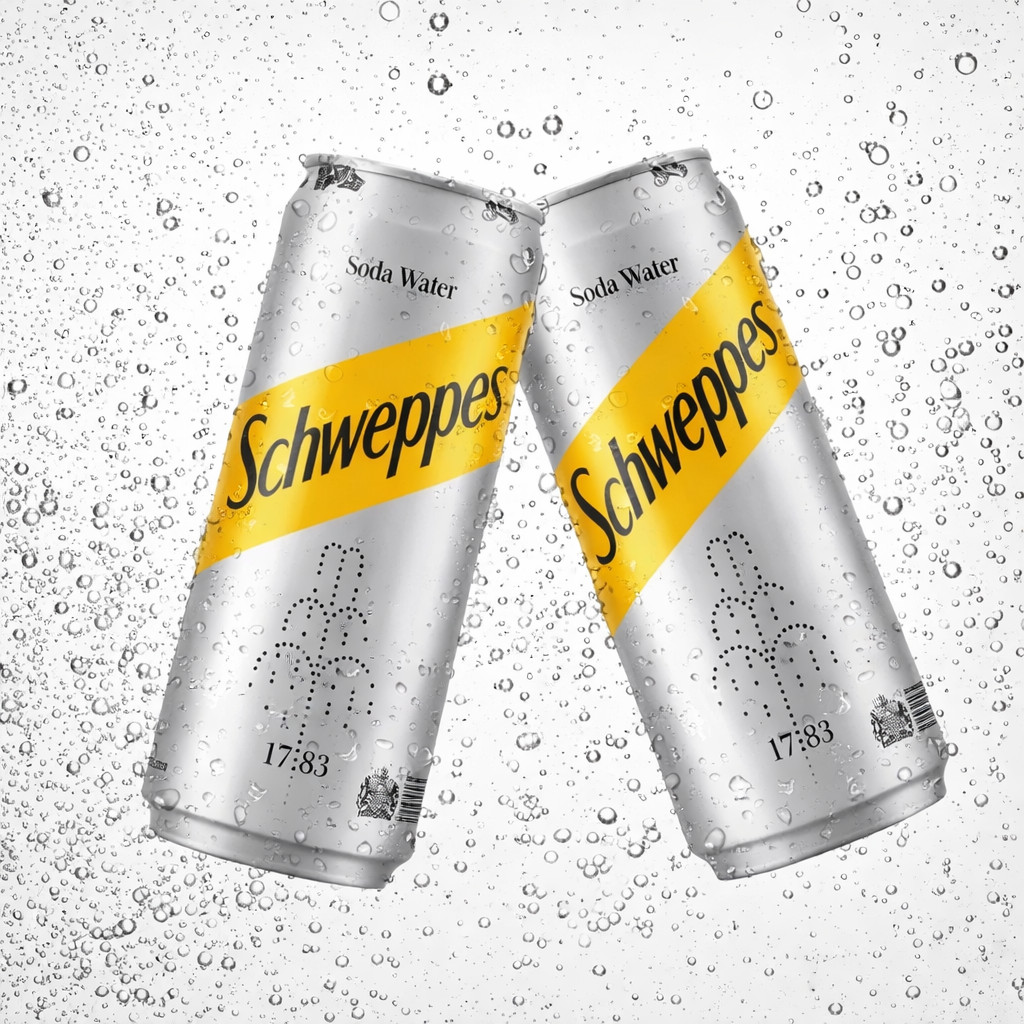 [Sỉ Két] Nước Soda Schweppes Water Lon 320ml Không Đường, Thơm Ngon, Chuẩn Pha Chế & Giải Khát