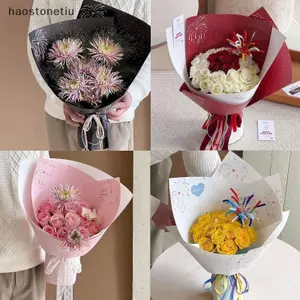 NS 10 Chiếc 49 * 35cm Khăn Giấy Hoa Bó Hoa Gói Cho Người Bán Hoa Cưới Sinh Nhật Quà Tặng Ngủ Trang Trí Đồ Thủ Công DIY NS