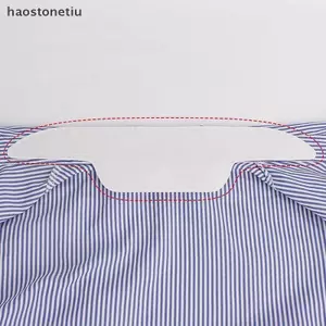 NS 10 Chiếc Trắng Chống Bẩn Mồ Hôi Stier Áo Sơ Mi Cổ Áo Khử Mùi Dùng Một Lần Phù Hợp Với Unisex Stiers Hút Mồ Hôi Chống Mồ Hôi Pad Mới NS