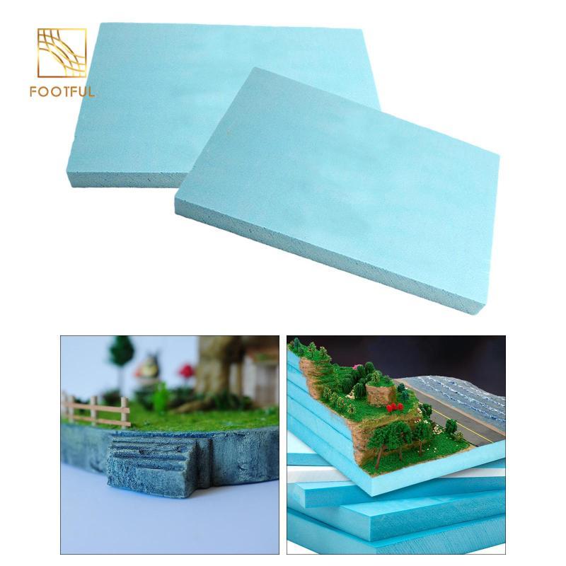 5 Cái / bộ Tấm Xốp Mật Độ Cao 295x200x30mm DIY Chất Liệu Mẫu Diorama Đế