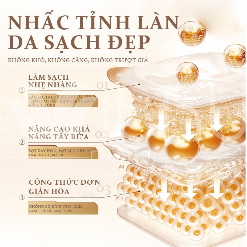 WithUpure Sữa Rửa Mặt Chăm Sóc Da Nhẹ Nhàng 100g - Cho Da Dầu Mụn Tuổi Dậy Thì - Thành Phần Nhẹ Nhàng, Không Gây
