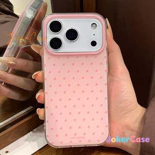 Ốp Lưng Cho Iphone 17 16 11 14 15 13 12 Pro Max Air 8 7 16 15 14 Plus X XR XS Max Bìa mềm chấm bi cổ điển