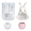 SUIT Ngồi Thỏ Khuôn Silicon Hoàn Hảo Để Thủ Công Nhựa Đẹp Chậu Hoa Handmade Giá Đỡ Khuôn