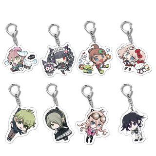 32 Styles Danganronpa V3 Acrylic Keychain Cute Anime Figure Pendant Key Ring Fashion Bag Charm Accessories for