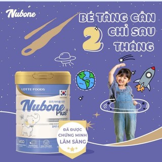 Sữa bột Nubone số 1, 2, Plus+ Hỗ Trợ Tiêu Hóa, Tăng Cân, Phát Triển Trí Não Dành Cho Bé Từ 1-10 tuổi (750g) - SBQA