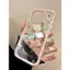 Trái cây đỏ lá xanh dâu tây nhỏ cho 16 trường hợp iPhone 17Air 3 trong 1 bezel 14 13 11Pro