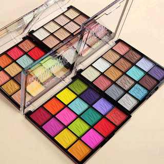 Bảng Phấn Mắt Màu Sequins Matte Trẻ Em Học Sinh Sân Khấu Trang Điểm Chuyên Dụng Lấp Lánh Nhiều Màu Phấn Mắt