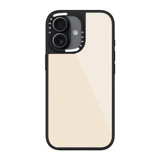 CASECASE X Màu Trơn Màu Be Ốp Lưng Kính Hút Từ Tính Chống Trầy Xước Cho IPhone 17 Air 16 15 14 Pro Max Plus Ốp Lưng Cứng Có Hộp Khắc Logo