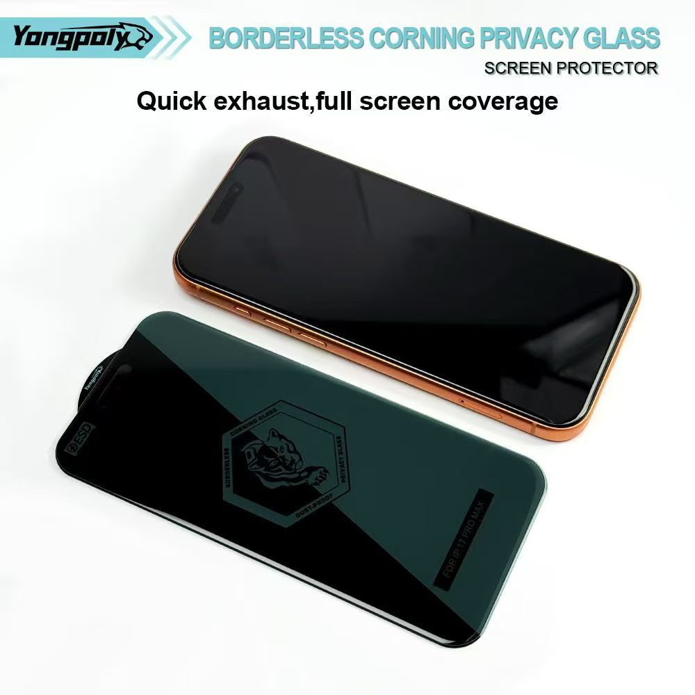 Kính cường lực chống riêng tư cao cấp 28 độ Chống tĩnh điện Tương thích với iPhone 17 16 15 14 13 12 11 Pro Max Plus Air X XR XS Max0.55 Phim bảo vệ màn hình kính dày