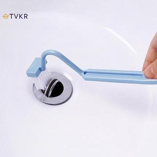 TVKR Vòng cung hình chữ V tay cầm dài bàn chải nhà vệ sinh góc làm sạch phòng tắm hộ gia đình OIK
