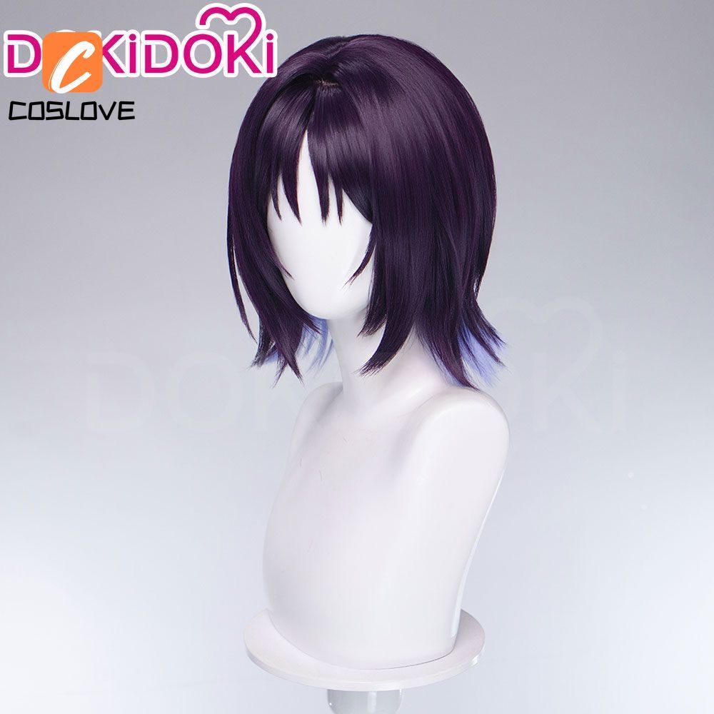 Tóc giả cosplay màu tím dành cho nhân vật Công Chúa Kaguya của anime Vũ Trụ Kaguya Iroha, chiều dài vừa
