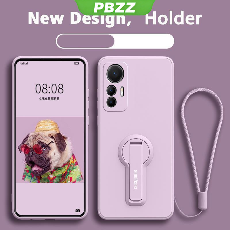 ốp lưng Ốp điện thoại Xiaomi 12 Lite 5g Xiaomi 12t Xiaomi 12 Pro 5g Ốp mềm Ốp chống sốc mịn bảo vệ silicon lỏng thiết kế mới 360 ° với giá đỡ ytxzzj01 đẹp viền vuông cute