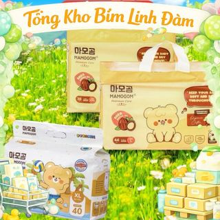 (Hỏa tốc k qùa) Tã/ Bỉm MAMOGOM hữu cơ cao cấp Hàn Quốc dán/ quần đủ size S62/M52/M48/L44/XL40/XXL38
