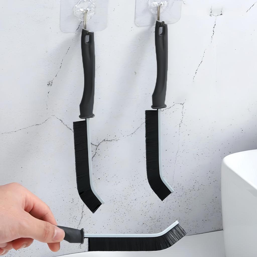 Bộ 2 Bàn Chải Vệ Sinh Khe Hở Góc Rãnh Đa Năng Cọ Vệ Sinh Khe Nhà Tắm Khe Cửa Nhà Bếp Nhỏ Gọn - FE123