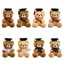 BEABOUT 18cm Bác Sĩ Gấu Đồ Chơi Sang Trọng, Búp Bê Thú Nhồi Bông Mềm Mại Dễ Thương, Hoạt Hình Sáng Tạo Hoa Accessorie DIY Tốt Nghiệp Tốt Nghiệp