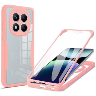 Dành Cho Redmi Note 15 Pro Pro + Plus Note 14 4G 5G 360 Ốp Điện Thoại Plus Flip Cover 360° Ốp lưng bảo vệ chống sốc bằng silicon mềm hai mặt