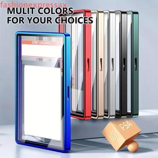 Hộp đựng thẻ giao dịch FASHIONEXPRESS, Hộp đựng thẻ PSA / CGC chống trầy xước bằng hợp kim nhôm, Khung kim loại nhiều màu Đóng thẻ được phân loại Bảo vệ