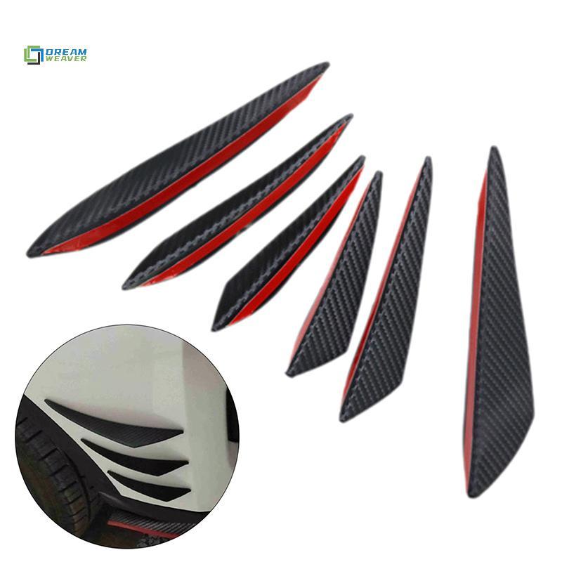 [Dream Weaver] 6 Chiếc Canard Điều Chỉnh Ô Tô Valence Chin Trang Trí Ô Tô Đa Năng Cản Trước Máy Khuếch Tán Môi Bộ Chia Vây Thân Spoiler mới