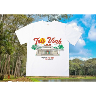 Áo thun Du lịch Trà Vinh Việt Nam 63 tỉnh thành áo thun unisex nam nữ, from oversize và babytee
