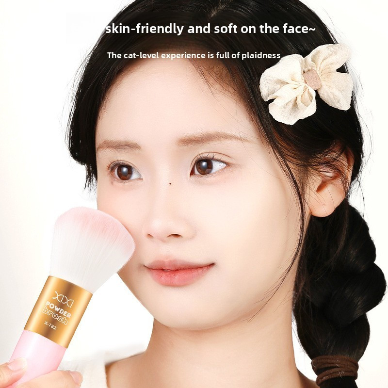 XIXI X782 Cọ Phủ Phấn Lông Mềm, Cọ Trang Điểm Tán Phấn Mịn, Dễ Blend, Nhẹ Nhàng Cho Người Mới
