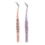 SA 13cm Dài Bent Đầu Nhíp Inox Cho Thêu Sò Nhật Ký Thủ Công