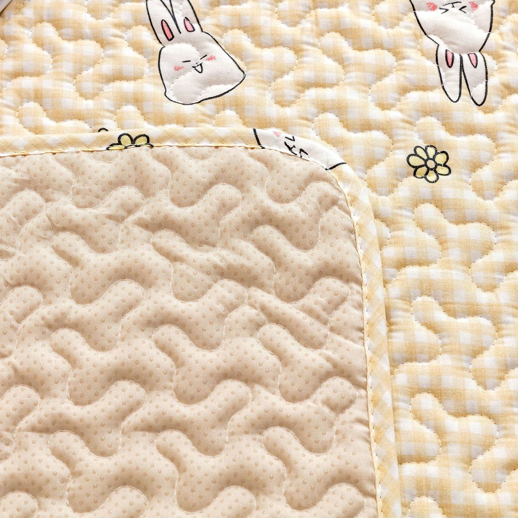 Thảm cotton Twill nguyên chất chống trượt cho phòng ngủ, phòng trẻ em