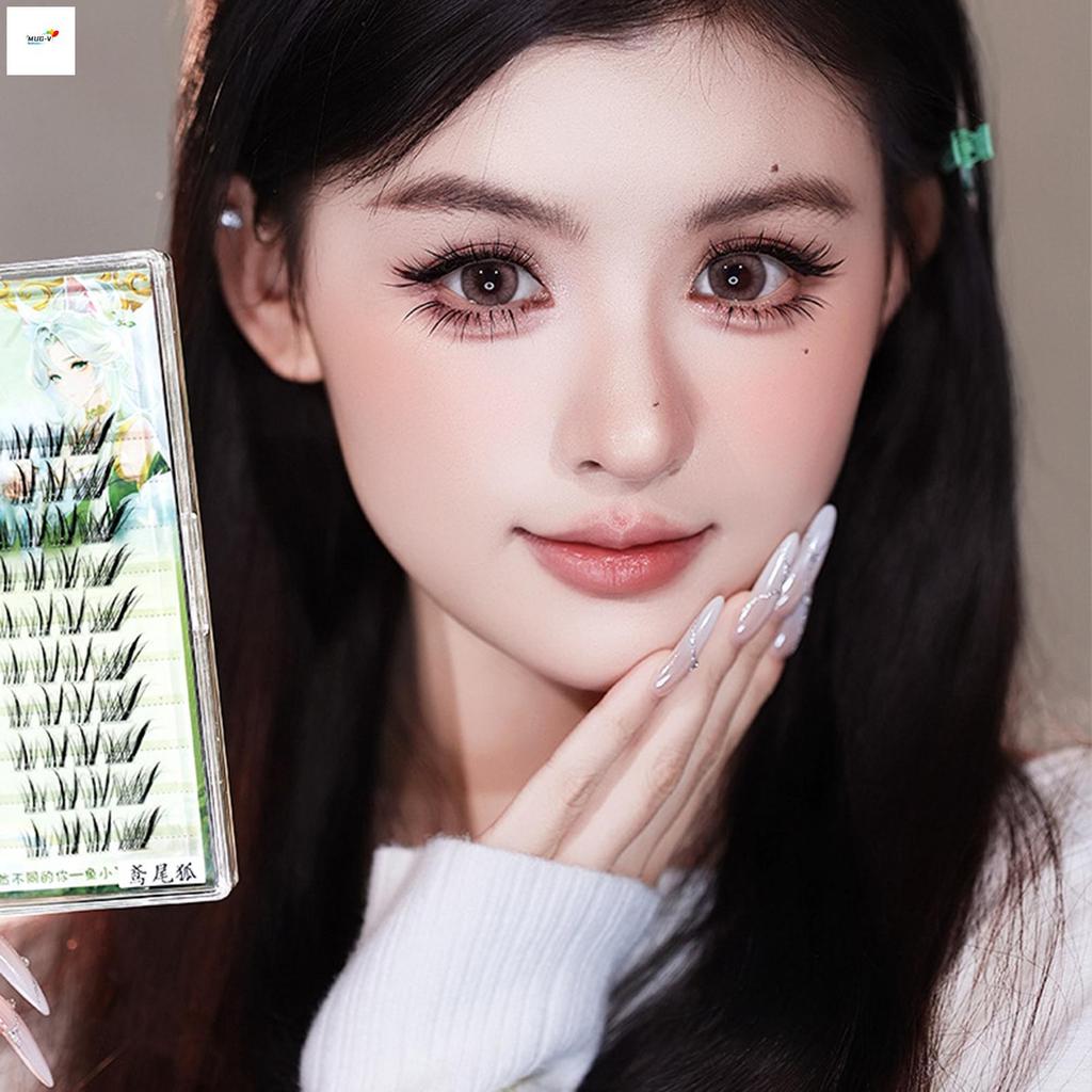 Lông Mi Giả Phong Cách Thái Lan Sợi Mềm Tự Nhiên Chống Thấm Nước Lâu Dài Cho Nữ Trang Điểm