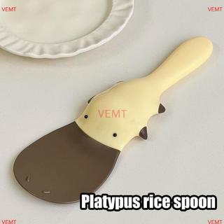 [VG] Thìa Cơm Platypus Dễ Thương Dụng Cụ Nhà Bếp Cho Nồi Cơm Giải Pháp Nấu Ăn Tại Nhà MỚI