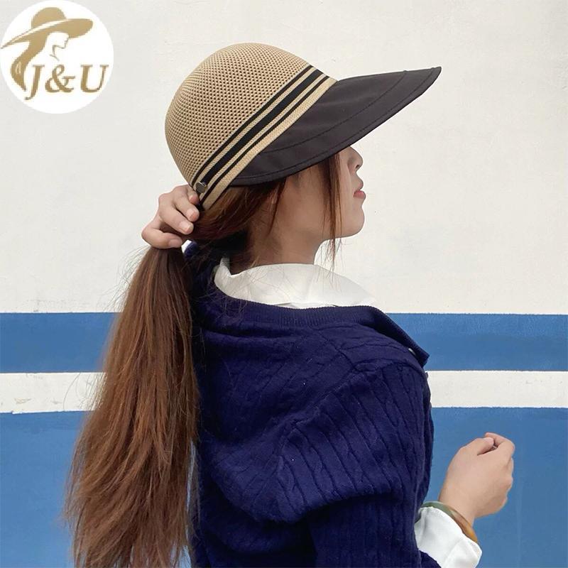 JU Nữ Ngoài Trời Mũ Ngư Dân Mùa Hè Nhẹ Thoáng Khí Chống Nắng Mũ Rộng Vành Cho Kỳ Nghỉ VN