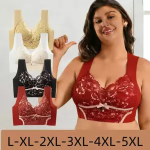 L-5XL Ren Lớn Không Có Vành Thép Có Thể Điều Chỉnh Tank Top Quần Lót Nữ, Không Đánh Dấu, Tập Hợp Gợi Cảm, Chống Chảy xệ, Thoải Mái, Thoáng Khí, Áo Ngực Mỏng
