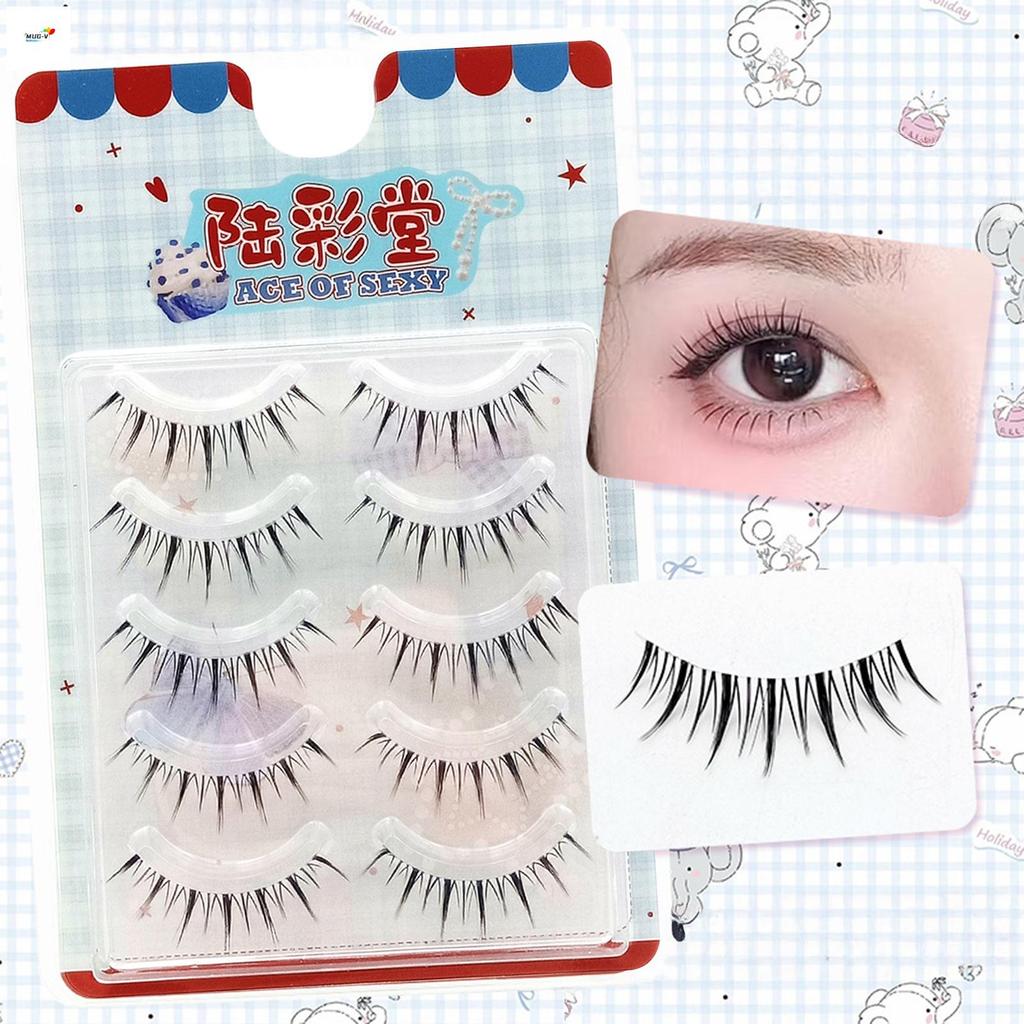 Lông mi Full Strip Natural Look - Phần mở rộng lông mi trong suốt để trang điểm