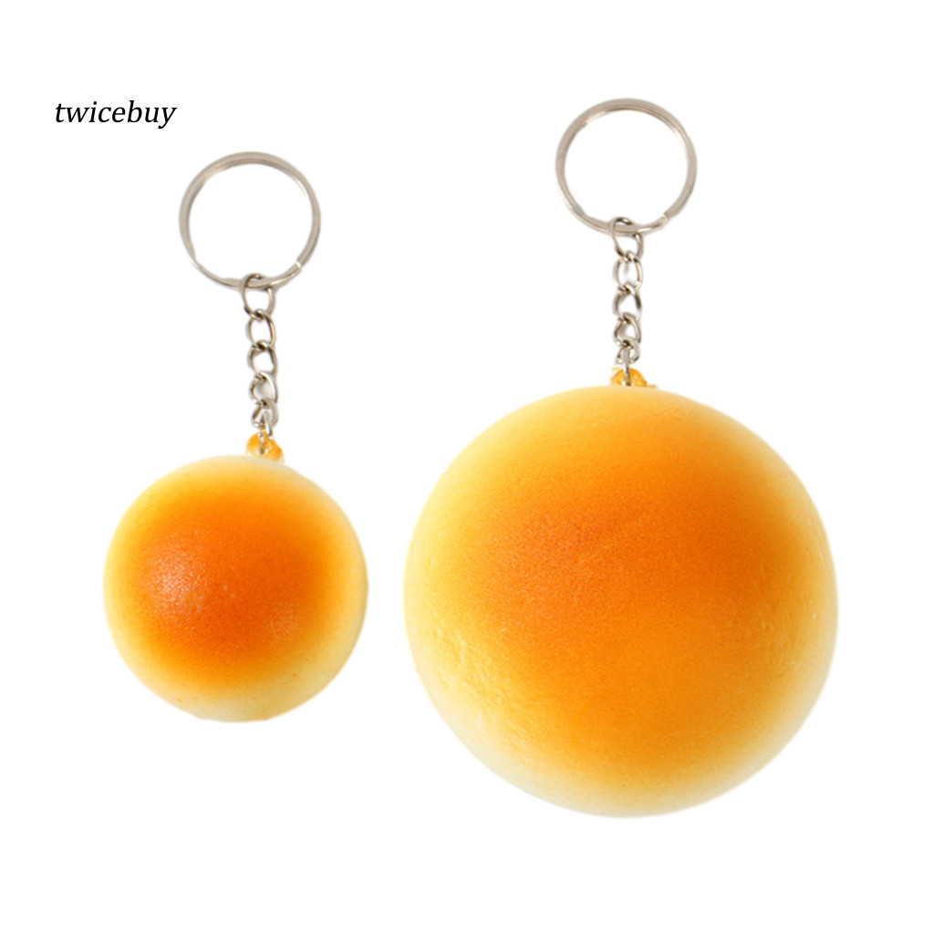 [TY] Đồ chơi bóp chữa bệnh cảm xúc Đồ chơi bóp Bun vàng thực tế – Pu Slow Soft Giảm căng thẳng cho trẻ em Người lớn Fidget Squishy theo chủ đề thực phẩm Giảm lo âu để thư giãn