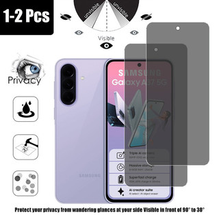 1-2 Chiếc Samsung A37 5G Bảo Vệ Màn Hình Kính Cường Lực Riêng Tư Cho Samsung Galaxy A57 A17 A16 A06 A55 A35 A56 A36 4G 5G Phim Bảo Vệ Kính 9D Chống Gián Điệp