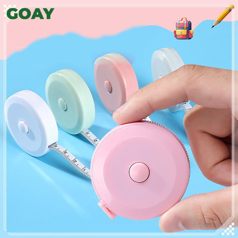 GOAY 1.5M Dễ Thương Nhỏ Thước Đo Đơn Giản Di Động Da Mềm Thước May Linh Hoạt Đo Thước Cho Cơ Thể Thợ May Thủ Công 60Inch VN