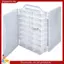 Hai Mặt 46 Lưới May Sắp Xếp Chỉ Spool Hộp Bảo Quản, Cho Thêu Flos, Trang Sức