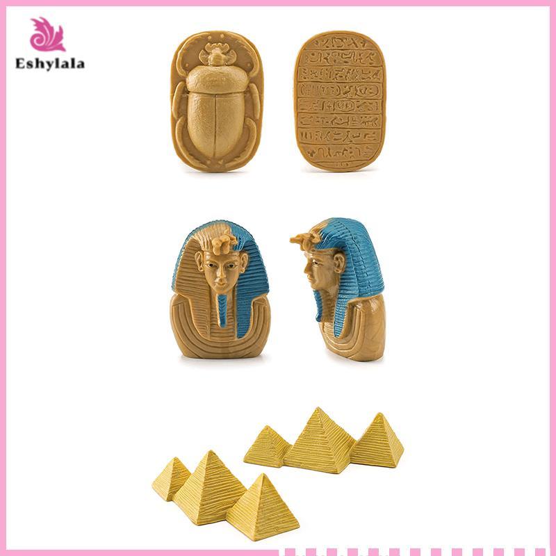 Eshylala 12x Nhân Vật Ai Cập Cổ Đại Tượng Nhỏ Mới Lạ Hình Thoth Mummy Case - Đồ Chơi Giáo Dục Sớm [MỚI]