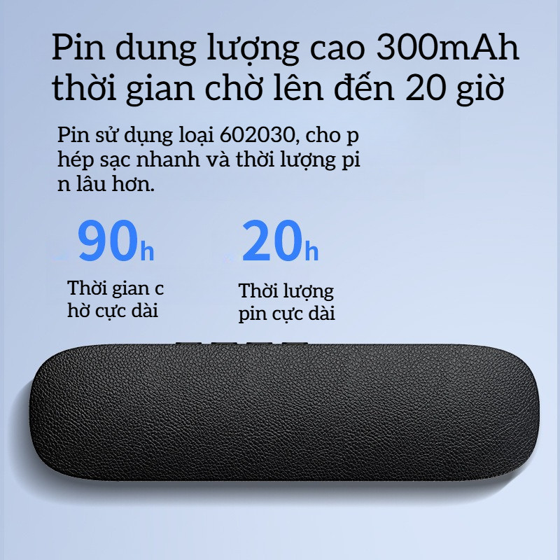 Loa Ngủ Dẫn Truyền Xương Cao Cấp - Âm Thanh Riêng Tư Dưới Gối,  Pin Bền, Bạn Đồng Hành Hoàn Hảo Cho Giấc Ngủ Ngon