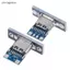 10 chiếc USB 3.1 Type C Soet có tấm cố định vít Type-C USB Ja 3.1 Type-C 2Pin 4Pin Đầu nối nữ Ja Cổng sạc đẹp