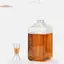 TRTR Home 1600ml Hộp Đựng Chất Lỏng Có Cân Cà Phê Xi-rô Ong Nhỏ Giọt Chai Có Bơm Thủy Lực Đầu Vòi Phun Nhà Bếp Hộp Đựng Mật Ong VN