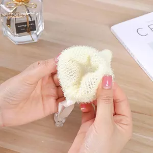 TRTR 1 / 5 Chiếc Túi Tiết Kiệm Xà Phòng Túi Thanh Lấp Lánh Bong Bóng Bọt Xà Phòng Tẩy Tế Bào Chết Túi Lưới Xà Phòng Để Tắm Xà Phòng Nhà Thơ VN