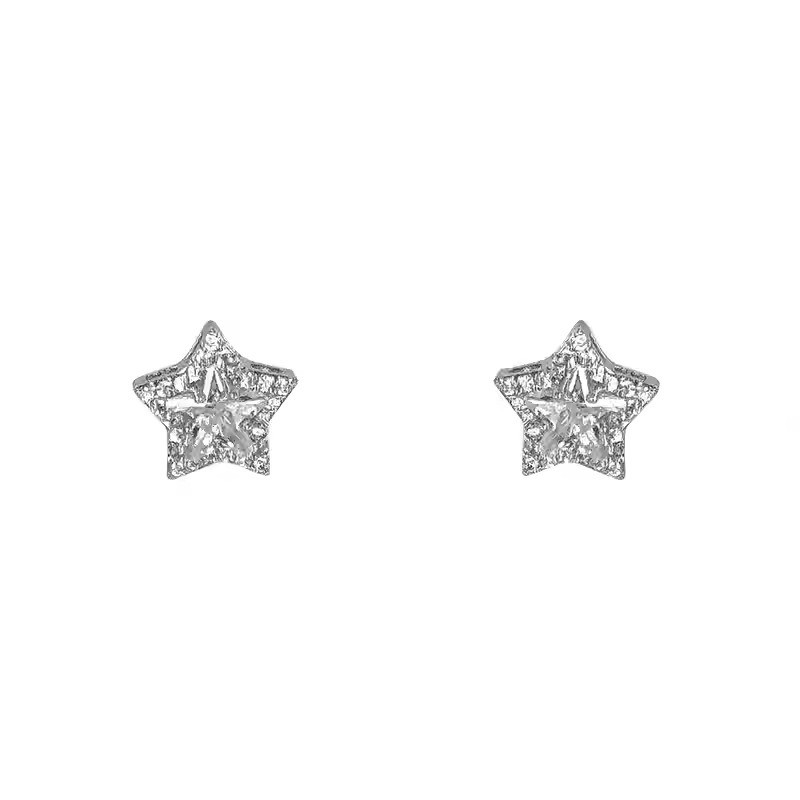 Bông tai hình ngôi sao zircon siêu lấp lánh - Sang trọng và thanh lịch