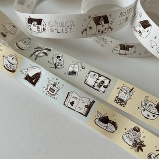 Washi tape vibe mùa thu Nomi