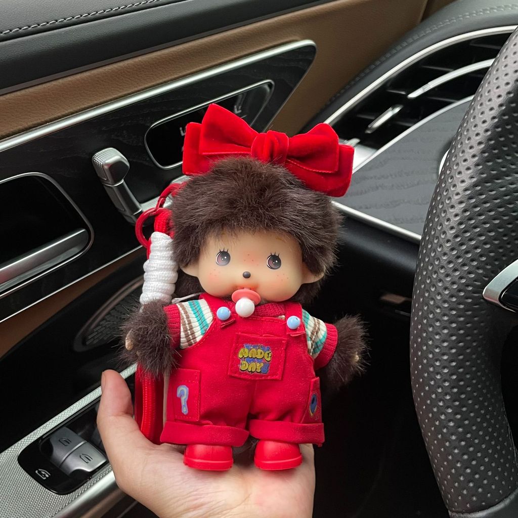 GC MONCHHICHI Plushie Mẫu Giáo Series Dễ Thương Sang Trọng Túi Búp Bê Quyến Rũ