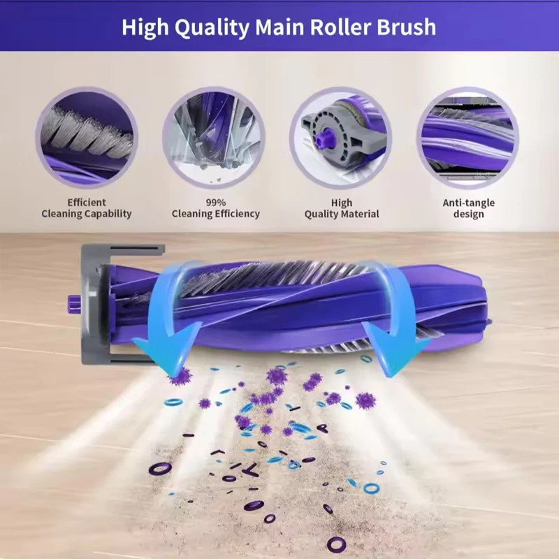 Dành Cho Narwal Freo Z Ultra Robot Hút Bụi Con Lăn Bên Bàn Chải Bộ Lọc HEPA Cây Lau Nhà Miếng Lót Bụi Túi Phụ Kiện Thay Thế
